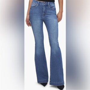 Good American sz 18 Good Legs High Waist Flare Jeans 367T